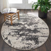 Nourison Maxell Contemporary Ivory/Grey Area Rug