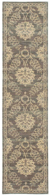 Nourison Silk Elements Traditional Graphite Area Rug