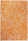 Nourison Aloha Contemporary Orange Area Rug