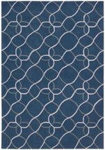 Nourison Contour Contemporary Denim Area Rug