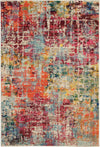 Nourison Celestial Contemporary Pink/Multicolor Area Rug