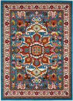 Nourison Oakdale Traditional Blue Area Rug