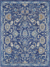 Nourison Grafix Traditional Navy Area Rug