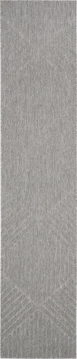 Nourison Palamos Contemporary Lt Grey Area Rug