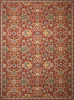 Nourison Timeless Traditional Red Area Rug