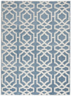 Nourison Joli Contemporary Blue White Area Rug