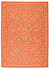 Nourison Home & Garden Transitional Orange Area Rug