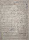 Nourison Malta s Ivory/Blue Area Rug