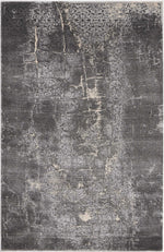 Nourison Heritage Contemporary Charcoal Area Rug