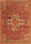 Nourison Vintage Tradition Traditional Red Area Rug
