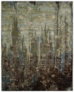 Nourison Rhapsody Transitional Seaglass Area Rug