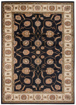 Nourison Paramount Traditional Black Area Rug