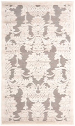 Nourison Graphic Illusions Transitional Nickel Area Rug