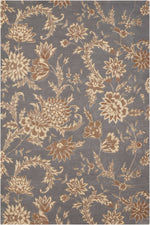 Nourison Gatsby Traditional Slate Area Rug