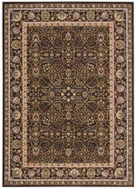 Nourison Antiquities Traditional Espresso Area Rug