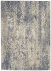 Nourison Sahara Contemporary Ivory/Slate Area Rug