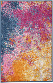 Nourison Passion Contemporary Sunburst Area Rug