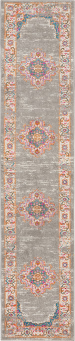 Nourison Passion Transitional Grey Area Rug