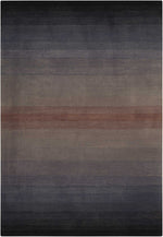 Nourison Contour Contemporary Grey Area Rug