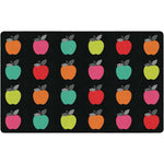 Flagship Carpets CA1997 Stylish Brights Apple Sit Spot Rectangle Rug