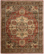 Nourison Jaipur Traditional Red Area Rug