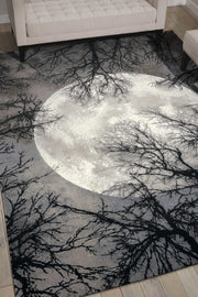 Nourison Tahoe Modern Contemporary Moon Area Rug