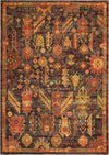 Nourison Vintage Tradition Traditional Denim Area Rug