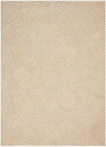 Nourison Modern Deco Transitional Taupe/Ivory Area Rug