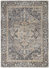 Nourison Moroccan Celebration Traditional Navy Area Rug