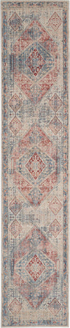 Nourison Enchanting Home Traditional Blue/Grey Area Rug