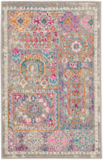 Nourison Passion Transitional Grey/Multi Area Rug