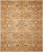 Nourison Rhapsody Transitional Light Gold Area Rug