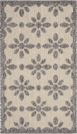 Nourison Palamos Contemporary Cream Area Rug