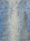 Nourison Prismatic Contemporary Denim Area Rug