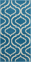 Nourison Jubilant Transitional Blue Area Rug