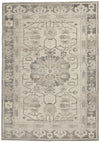 Nourison Cyrus Traditional Ivory/Grey Area Rug