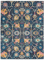 Nourison Passion Transitional Navy Area Rug