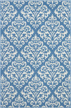 Nourison Grafix Transitional Blue Area Rug