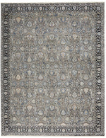 Nourison Starry Nights Traditional Grey/Navy Area Rug