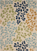 Nourison Caribbean Contemporary Ivory Area Rug