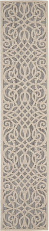 Nourison Palamos Contemporary Grey Area Rug