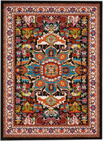 Nourison Oakdale Traditional Black Area Rug