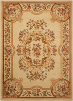 Nourison Paramount Traditional Beige Area Rug