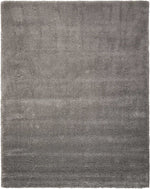Nourison Yummy Shag Contemporary Silver Area Rug