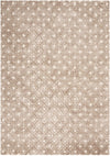 Nourison Modern Deco Transitional Taupe Area Rug