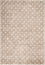 Nourison Modern Deco Transitional Taupe Area Rug