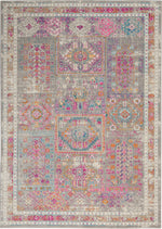 Nourison Passion Transitional Grey/Multi Area Rug