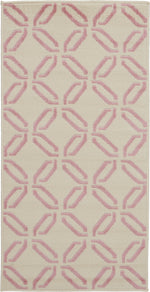 Nourison Jubilant Transitional Ivory/Pink Area Rug