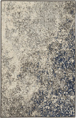 Nourison Passion Transitional Charcoal/Ivory Area Rug