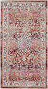 Nourison Vintage Kashan Traditional Red Area Rug